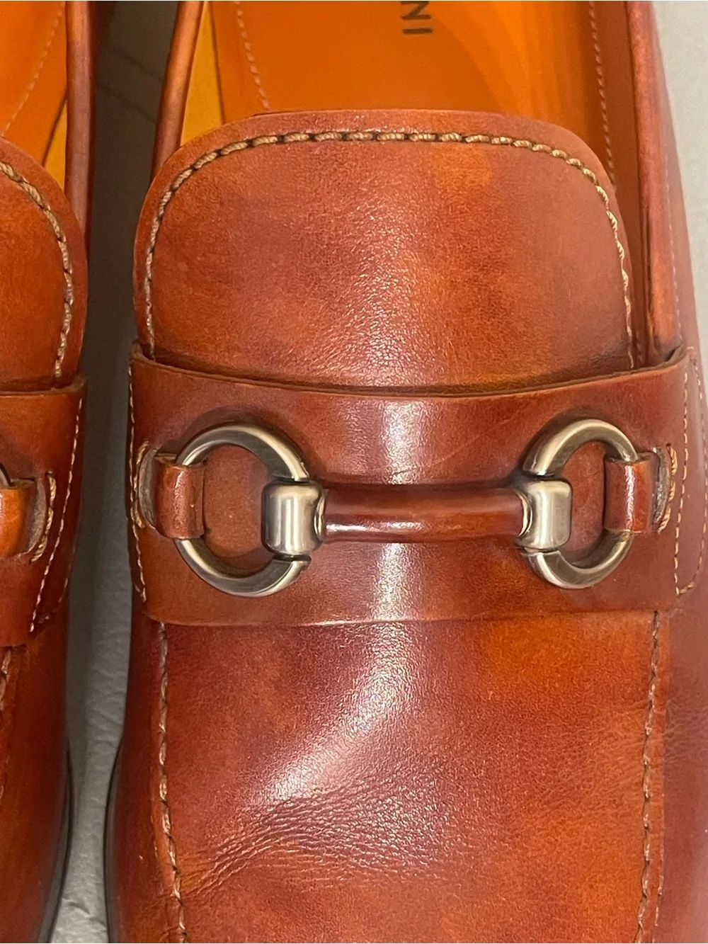 Magnanni Diago Bit-sprap Toe Bit Loafer Brown  Size 13M US